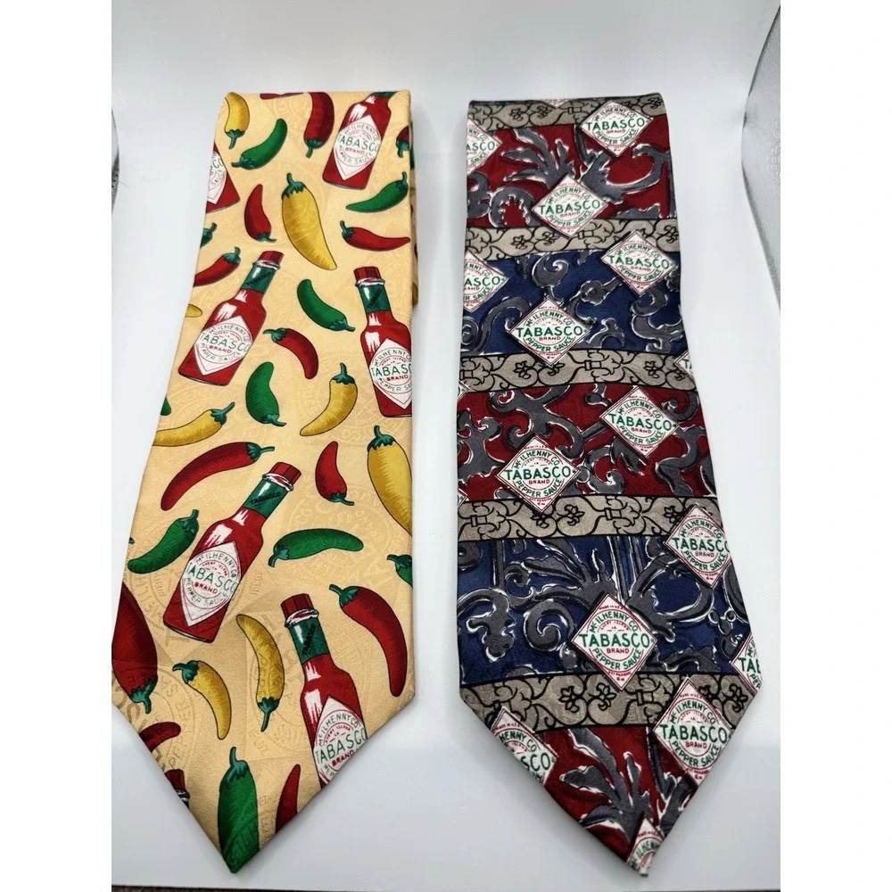 Tabasco vtg neckties